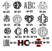 Load image into Gallery viewer, Jewelry Box - six colors (one-color monogram)
