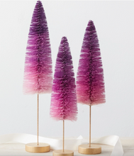 Load image into Gallery viewer, Bottle Brush Trees in Sets of 3 - several colors!
