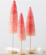 Load image into Gallery viewer, Bottle Brush Trees in Sets of 3 - several colors!
