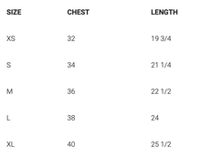 Load image into Gallery viewer, Gildan Size Chart
