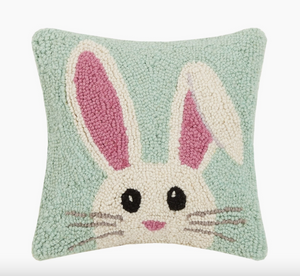 Hello Easter Bunny Hook Pillow