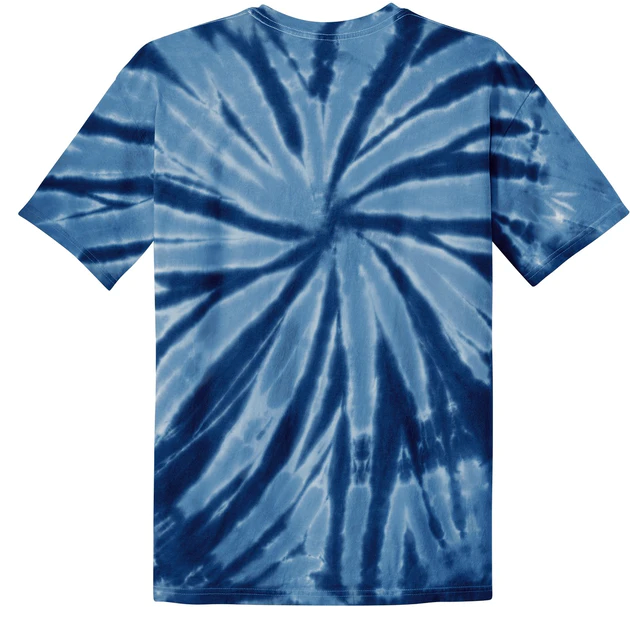Tie Dye Short Sleeve T-Shirt (Youth) with design - great for camp!