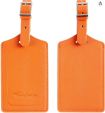 Load image into Gallery viewer, Leather Luggage Tag
