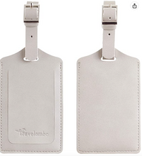 Load image into Gallery viewer, Leather Luggage Tag
