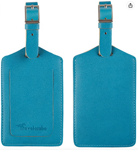 Leather Luggage Tag