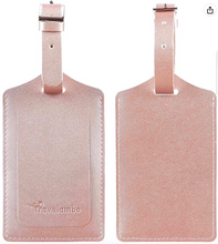 Load image into Gallery viewer, Leather Luggage Tag
