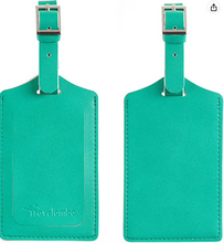 Load image into Gallery viewer, Leather Luggage Tag
