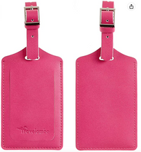 Load image into Gallery viewer, Leather Luggage Tag
