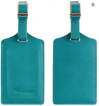 Leather Luggage Tag-Bags-[product_category]-Whatsoever Things