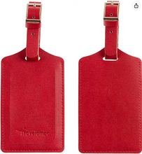 Load image into Gallery viewer, Leather Luggage Tag
