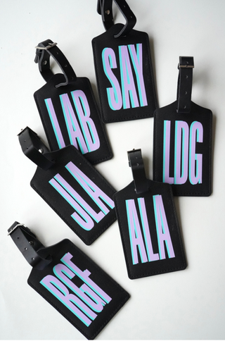 Leather Luggage Tag-Bags-[product_category]-Whatsoever Things