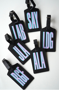 Leather Luggage Tag