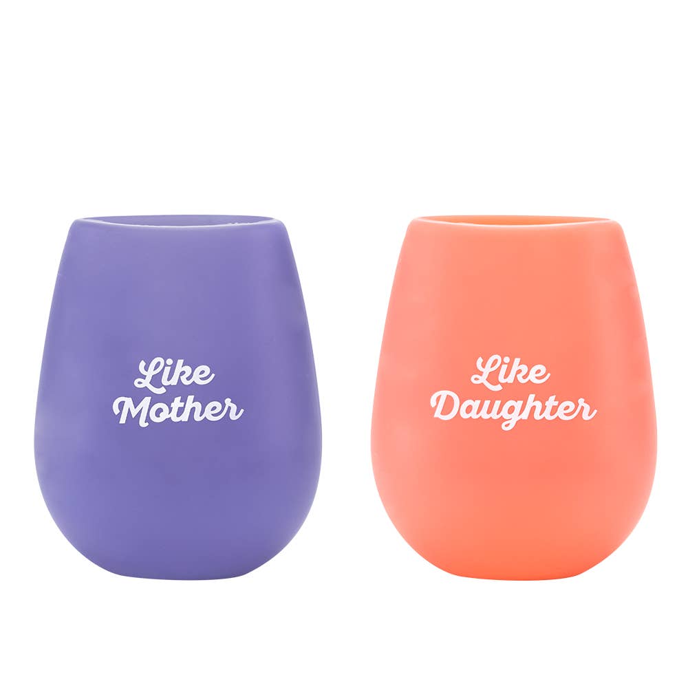 Mother/Daughter Wine Cup Set