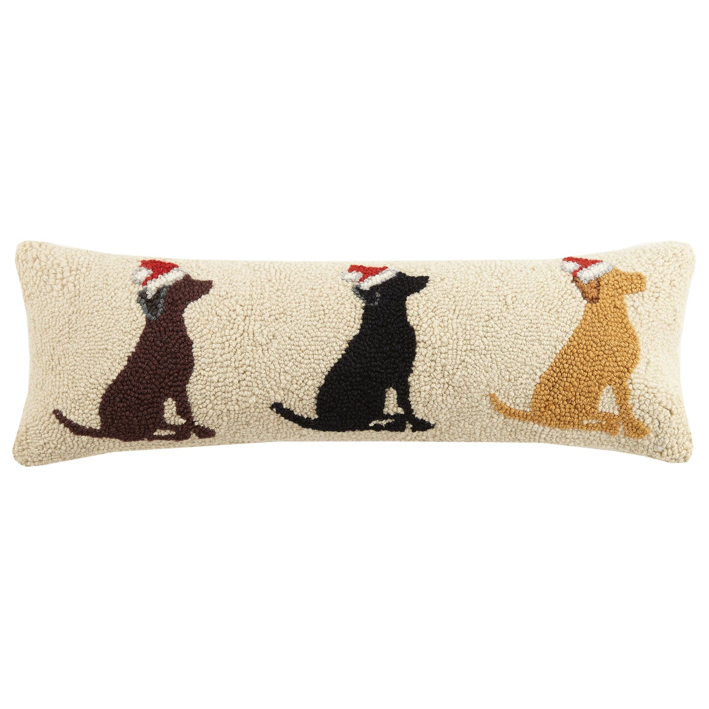 Christmas Labradors Hook Pillow