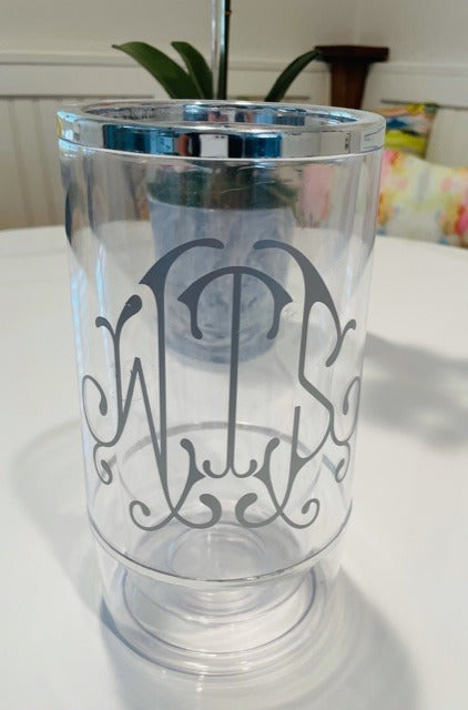 Double Wall  Acrylic Wine Bottle Chiller