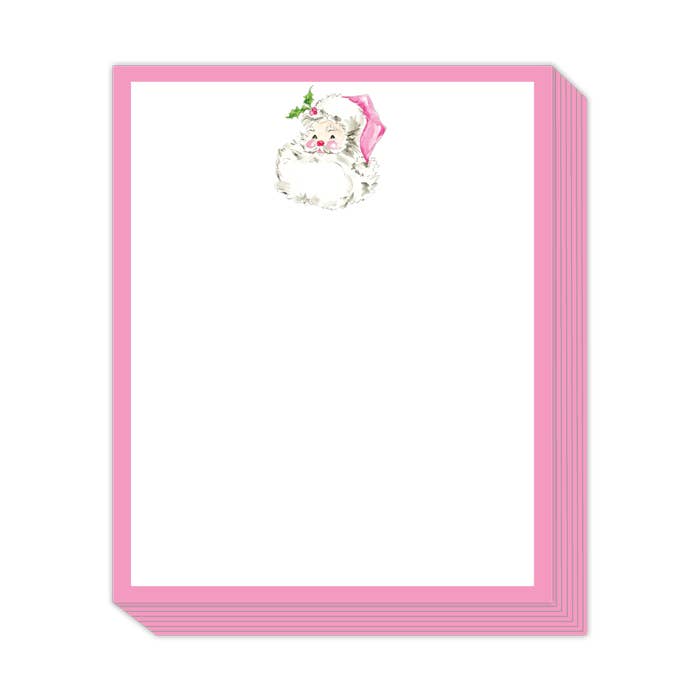 'Pink Santa' NotePad