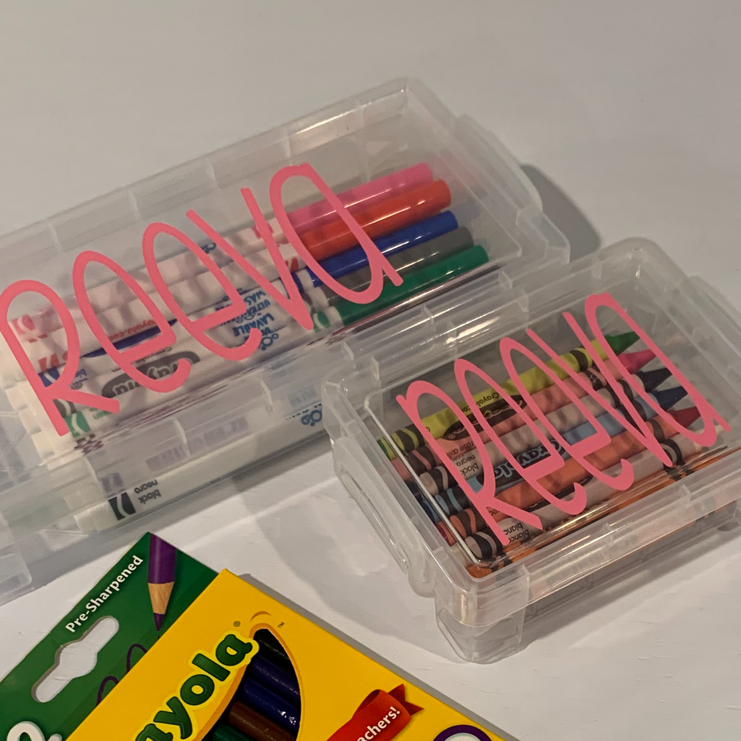 Personalized Crayon (and/or) Marker Box