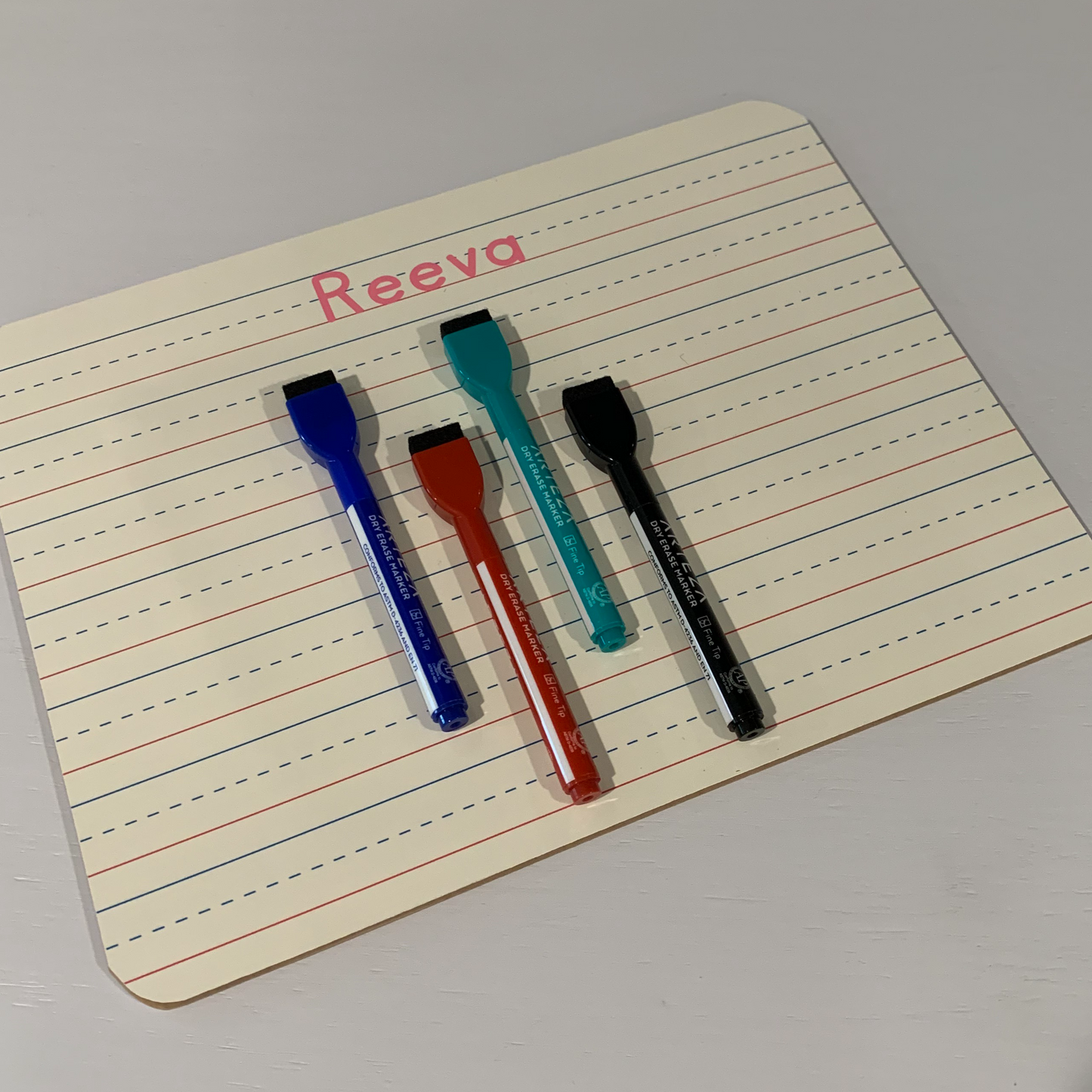 Personalized Practice Writing Board with pens!