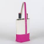 Canvas Embroidered Wine Bag-Drinkware-[product_category]-Whatsoever Things