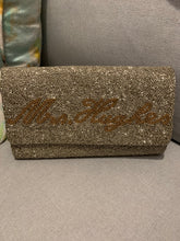 Load image into Gallery viewer, Personalized Beaded Foldover Cluth (Four Week Delivery)
