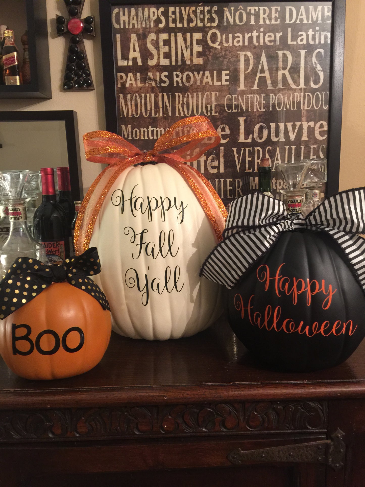 Faux Pumpkins (Various Sizes)
