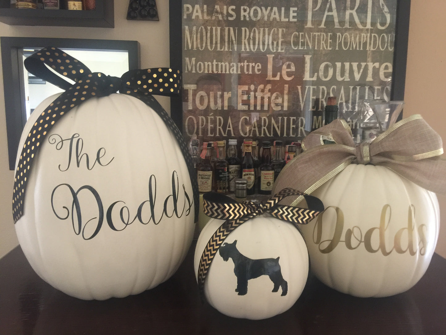 Faux Pumpkins (Various Sizes)