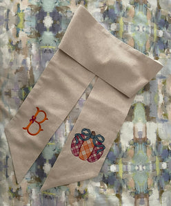 Pumpkin Wreath Sash