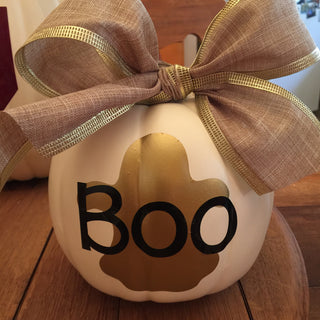 Faux Pumpkins (Various Sizes)-Decor-[product_category]-Whatsoever Things