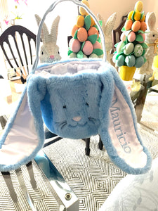 Plush Easter Bunny Basket