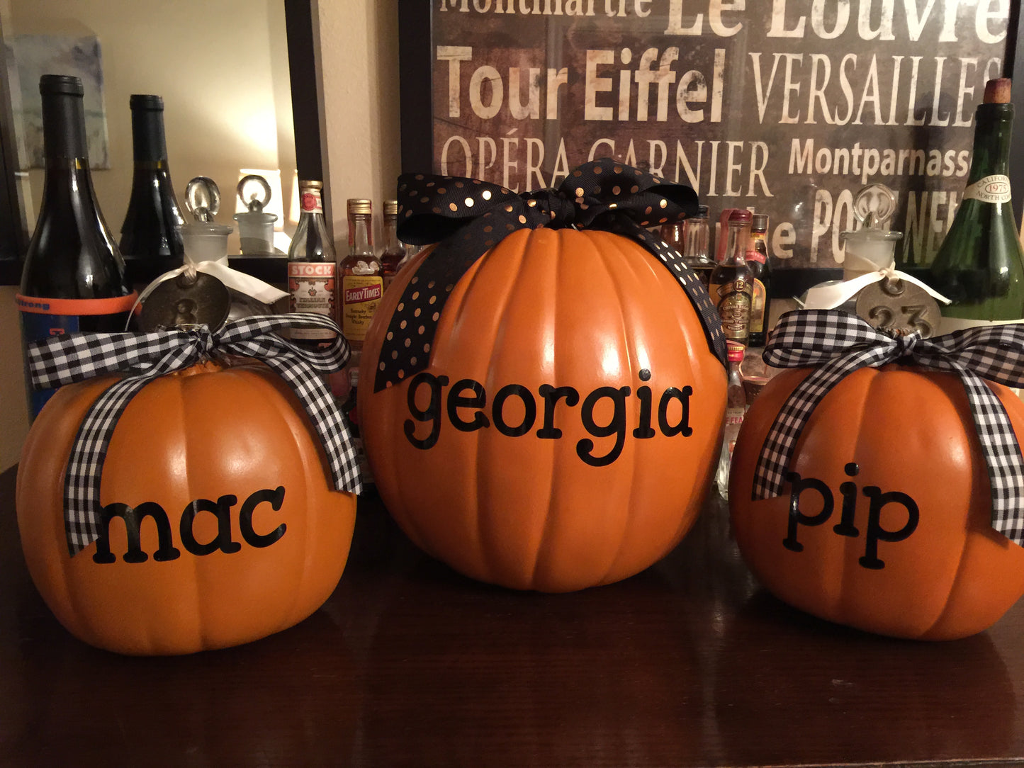 Faux Pumpkins (Various Sizes)