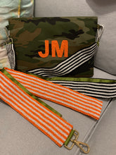 Load image into Gallery viewer, Personalized Camo White Multi Beaded Crossbody (Four Week Delivery)
