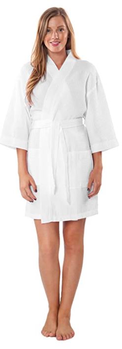 Waffle Spa Robe (womens)-Women's Clothing-[product_category]-Whatsoever Things
