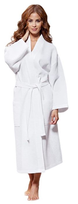 Waffle Spa Robe (womens)-Women's Clothing-[product_category]-Whatsoever Things