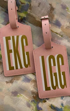 Load image into Gallery viewer, Leather Luggage Tag
