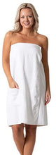 Load image into Gallery viewer, Bath Towel Wrap with Adjustable Closure and Elastic Top - two styles!
