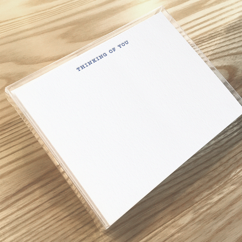 Letterpress Notecards - Set of 12