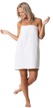 Load image into Gallery viewer, Bath Towel Wrap with Adjustable Closure and Elastic Top - two styles!
